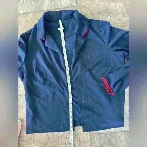 Vintage 1970’s Navy with Red Piping Jacket - Picture 4 of 5